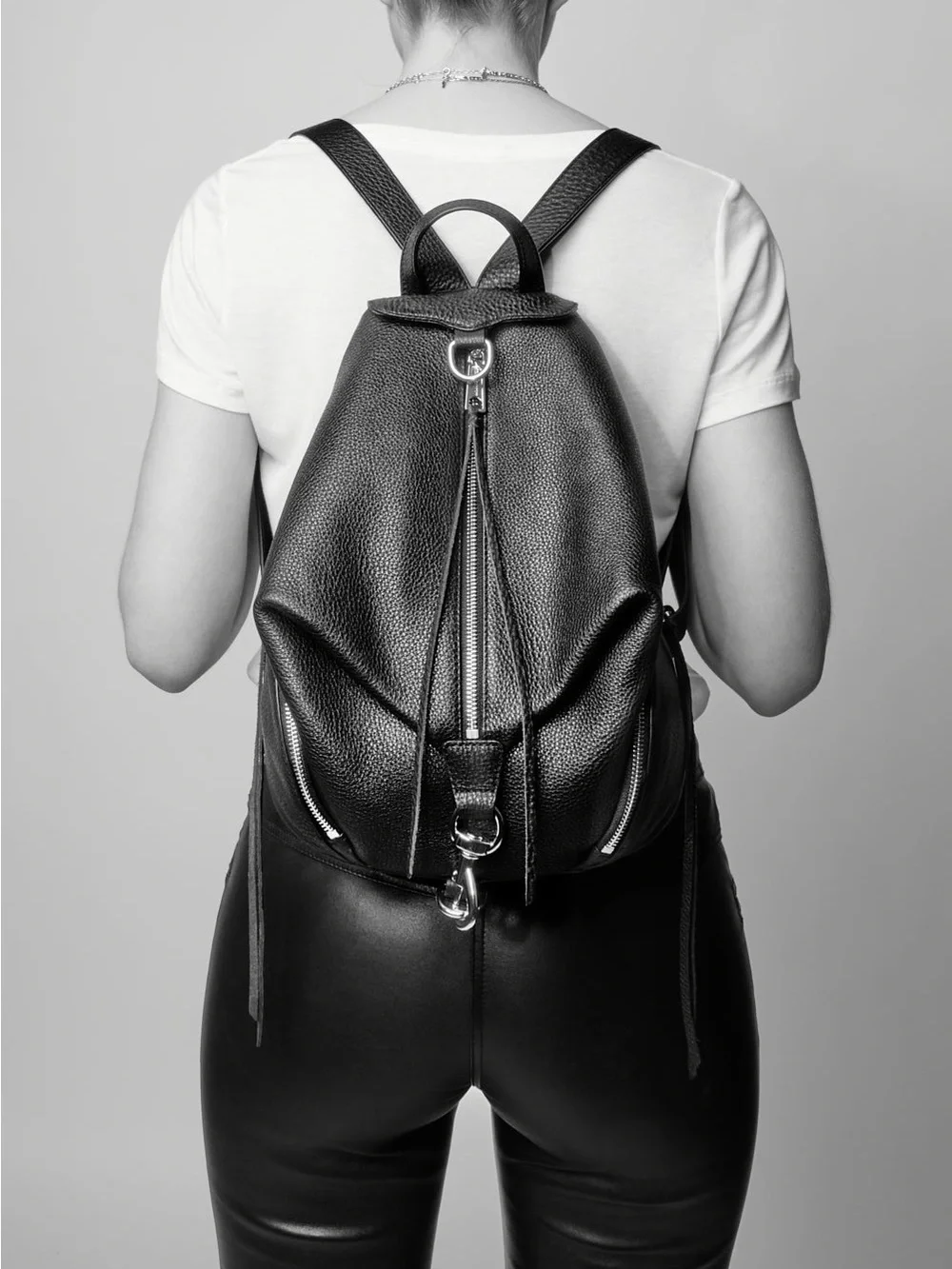 Rebecca Minkoff Julian Nylon Backpack in Deep Slate